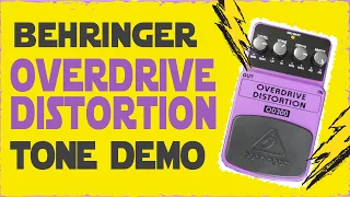 Dr. Madtone - BEHRINGER - OD300 - Overdrive Distortion [BOSS OS-2 Clone]