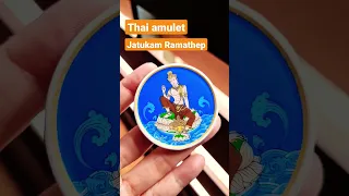 Thai amulet jatukam ramathep Buddha pendant #thaiamulet #wealth #luckycharm #jatukam #success