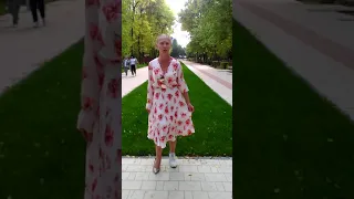 ПЛАТЬЕ ИЗ САЛОНА "-DRESS CODE "- От Нины Августиновны Филиппович 7.09.2019 г.