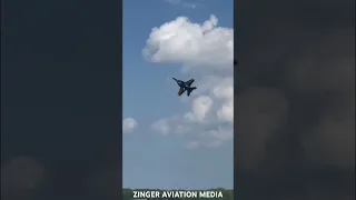 Blue Angel #5 or is it #7 taking to the skies?  #airplane #aviation #shorts #airshow #dover