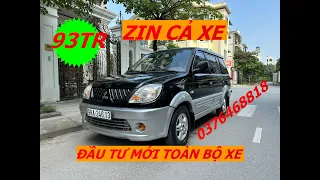 93tr MITSUBISHI JOLIE 2004 BẢN ĐỦ MÁY GẦM CHẤT ZIN CẢ XE ĐIỀU HOÀ RÉT RUN  0376468818