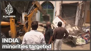 India: Dozens of properties in predominantly Muslim areas demolished