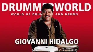 Giovanni Hidalgo: The Great Percussion Solo with Chucho Valdes - #giovannihidalgo  #drummerworld