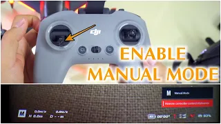 ✅How to ENABLE MANUAL MODE of DJI FPV, which was disabled in default