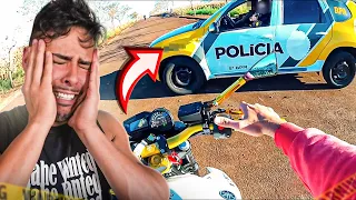 O DIA QUE MINHA MOTO FOI PRESA PELA POLICIA....