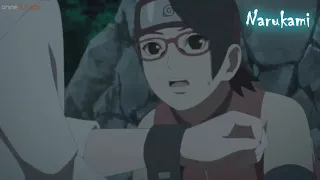 Sarada Muerde a Karin para Recuperar su Chakra