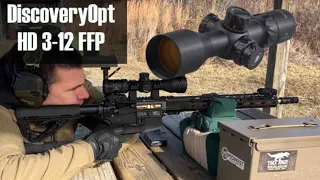 DiscoveryOpt HD 3-12x FFP Scope Review - Value Mid/Long Range Scope