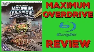 Maximum Overdrive (Blu-Ray Review - Vestron Collector's Series)