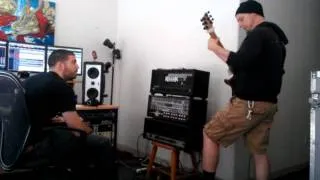 Cattle Decapitation new 2012 album guitar tracking