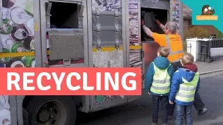 A Tour in a Recycling Factory - Why is Recycling Important? - Recycling for Kids - Kids Recycling