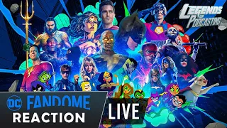 DC Fandome Live Reaction | Legends of Podcasting Live!