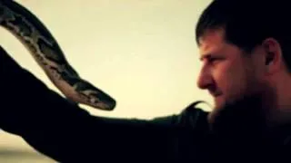 CheNet - Змея пыталась укусить Кадырова! The snake tried to bite Kadyrov!
