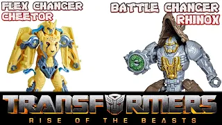 Man, Rise of the Beast Figures are getting WEIRD| Beast Changer Rhinox and Flex Change Cheetor