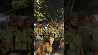 Legión Española Desfilando en la Semana Santa de Málaga 2023. Alameda Principal.