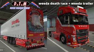 ets 2 weeda volvo FH death race + weeda trailer D.T.M