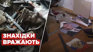 Що знайшли в "адміністрації" росіян у звільненому Куп'янську