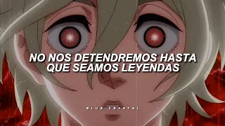 "No nos detendremos hasta que seamos leyendas 🍎" || Shuumatsu no Valkyrie