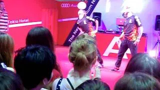 Audi meets Tokio Hotel in Tokyo - CUBE perfomance