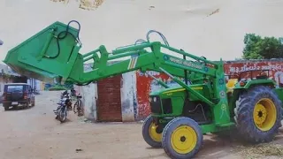 John Deere 5310 TSS 55 Hp Loader attachment overview front bucket