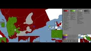 Yemeni Civil War - Every Day (2014-2023)