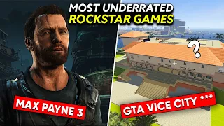 10 MOST UNDERRATED Rockstar Games You Should Play Before You Die!