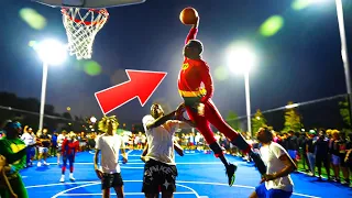 SUPERHEROES vs PARK HOOPERS...