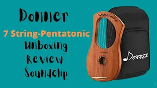 Donner 7 String Pentatonic Unboxing Review Soundclip