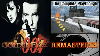 Goldeneye 007 Remastered (XBLA) The Complete Playthough - 007 Mode with N64 Controller