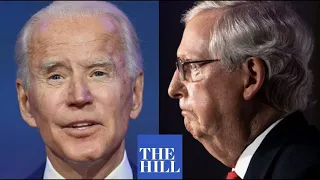 Biden talks about dealing with Mitch McConnell