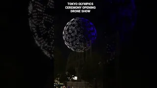 TOKYO Olympics Drone opening show #shorts