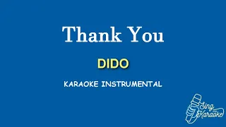 THANK YOU - DIDO KARAOKE
