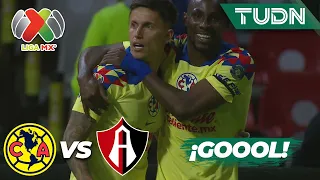 ¡Golazo, azo, azo, azo! Rodríguez marca | América 1-1 Atlas | AP2023-J4 | Liga Mx | TUDN