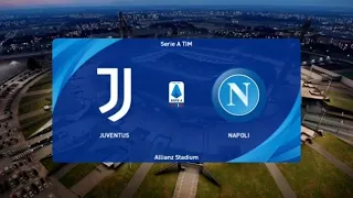 eFootball PES 2021 / Juventus vs Napoli / Matchday 20 / Serie A / Realism Mod / FULL GAMEPLAY