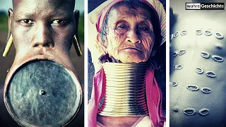 7 Schönheitstraditionen afrikanischer Stämme!!! wahre Geschichte