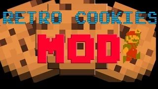 Minecraft: {MARIO COOKIE, SONIC COOKIE, LINK COOKIE & MORE!} Retro Cookies mod Showcase!