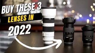 The Only Three Lenses You Need! | Budget Holy Trinity