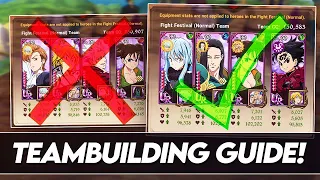 How To Build *STRONG* Teams For PvP/PvE In Grand Cross! (7DS Guide) Seven Deadly Sins Grand Cross