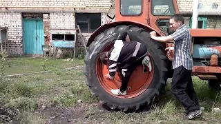 Село, Деревня  ТОП сельские, деревенские Приколы сборник клип  Или сельская жизнь mp4