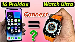 How to Connect Apple Watch Ultra⚡Clone With IOS and Android Device🔥|| Customized Wallpaper in Ultra😱