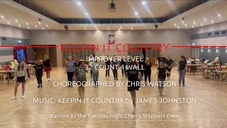 KEEPIN IT COUNTRY | Improver Line Dance