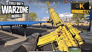 GOLDEN Camo Gameplay WARZONE MOBILE Android Max Graphics 60Fps (No commentary)