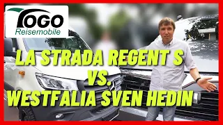 💯MERCEDES oder MAN? Kastenwagen Vergleich La Strada Regent S vs. Westfalia Sven Hedin 2020 Wohnmobil