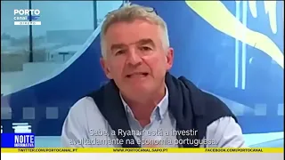 Ryanair/CEO Michael O'Leary sobre a TAP