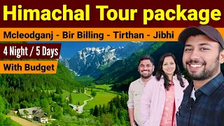 Himachal tour package | Mcleodganj Dharmashala | Bir Billing | Tirthan valley | Jibhi | Sainj Valley