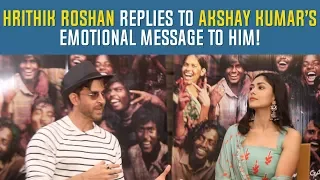 Hrithik Roshan replies to Akshay Kumar’s emotional message to him! Super30