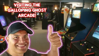 World's Largest Arcade!  Galloping Ghost Arcade Tour! - RAF VISITS!