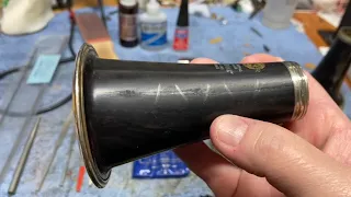 Pinning a Cracked Clarinet bell