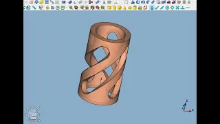 FreeCAD.#51. Верстак "Part". Часть 7. Новая панель инструментов. Круговой и  линейный массивы.