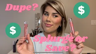 NEW Morphe Dripglass High Shine/Pigment Lipgloss Review.  Tower 28 Dupe?