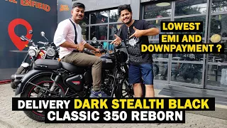 Taking Delivery of Dark Stealth Black Edition for my Friend😍| Classic 350 Reborn 2022🔥